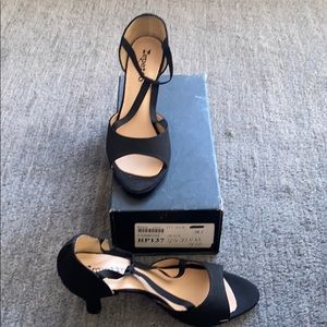 Repetto Paris - Black Canvas Heels 38